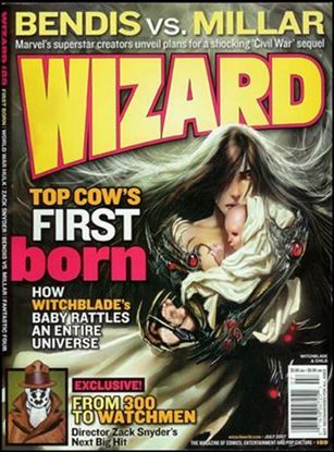 Wizard: The Magazine of Comics, Entertainment and Pop Culture issue 189-C Stjepan Sejic Witchblade Cover
