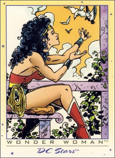 DC Stars (Base Set) card 17 Wonder Woman