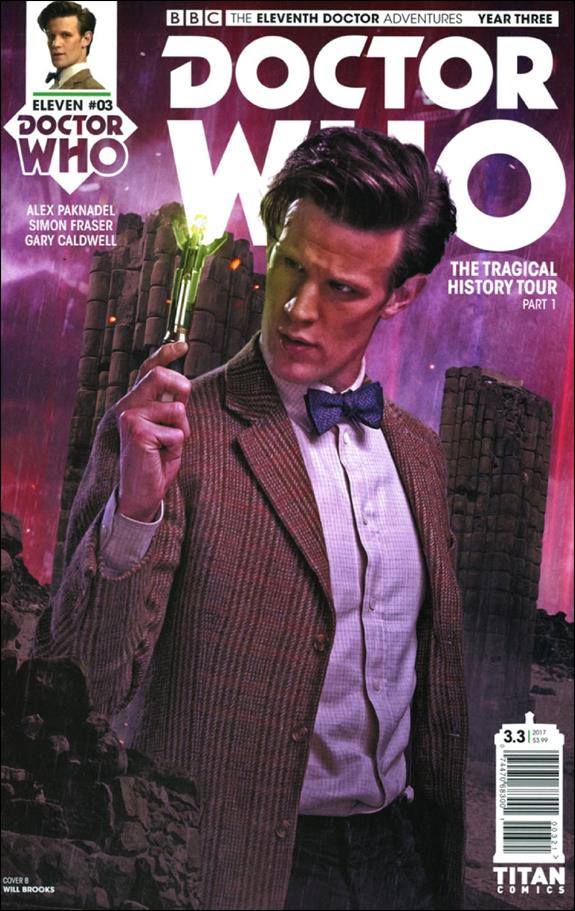 Doctor Who: The Eleventh Doctor Year Three issue 3-B Will Brooks Photo Subscription Cover