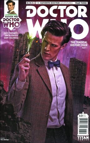 Doctor Who: The Eleventh Doctor Year Three issue 3-B Will Brooks Photo Subscription Cover
