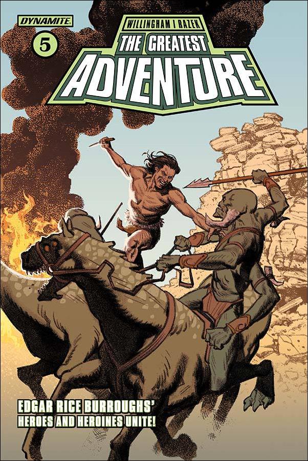 Greatest Adventure issue 5-B Greg Smallwood Cover