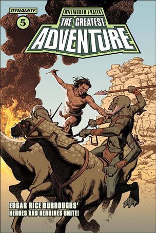 Greatest Adventure issue 5-B Greg Smallwood Cover