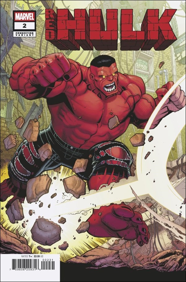 Red Hulk (2025) issue 2-C Nick Bradshaw Connecting Cover