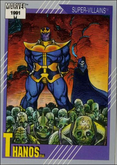 Marvel Universe: Series 2 (Base Set) card 85 Thanos