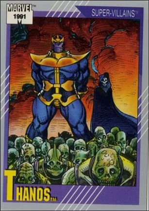 Marvel Universe: Series 2 (Base Set) card 85 Thanos