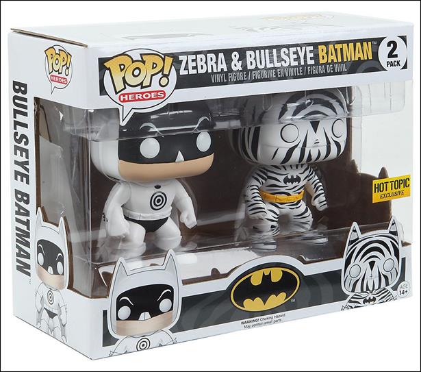 Pop! Heroes Multi-Packs figure nn3 Zebra & Bullseye Batman