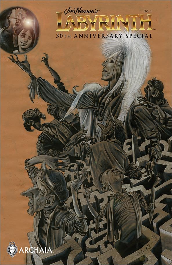 Labyrinth 30th Anniversary Special issue 1-C Dave McKean Unlocked Retailer Cover