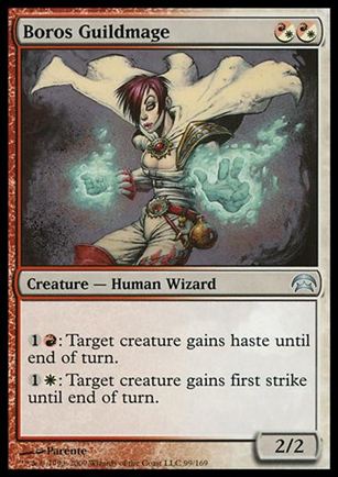 Magic the Gathering: Planechase (Base Set) card 99 Boros Guildmage