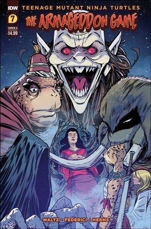 Teenage Mutant Ninja Turtles: The Armageddon Game (9/2022) issue 7 Tom Waltz Cover