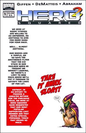 Hero Squared (2005) issue 1-B Keith Giffen 