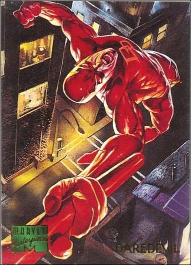 1995 Marvel Masterpieces (Base Set) card 25 Daredevil