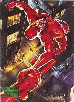 1995 Marvel Masterpieces (Base Set) card 25 Daredevil