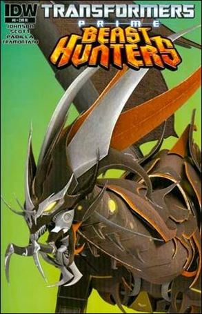 Transformers Prime: Beast Hunters issue 8-B 1:10 Animation Art Cover