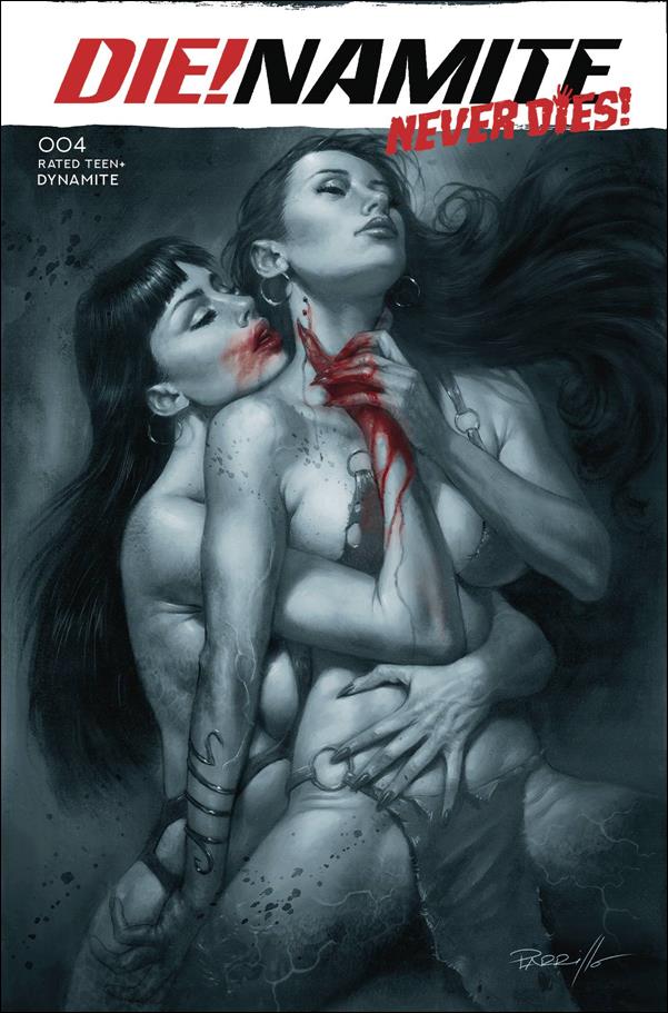 Die!namite Never Dies issue 4-F Lucio Parrillo Spot Color Cover