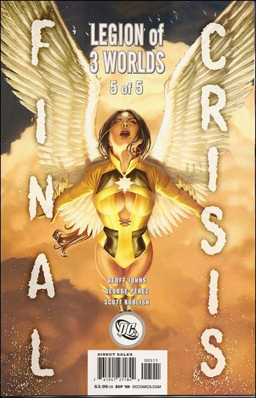 Final Crisis: Legion of Three Worlds issue 5-B George Perez "Dawnstar Icon" Cover