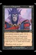 Magic the Gathering: Onslaught (Base Set) card 134 Crown of Suspicion