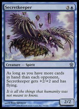 Magic the Gathering: Saviors of Kamigawa (Base Set) card 54 Secretkeeper