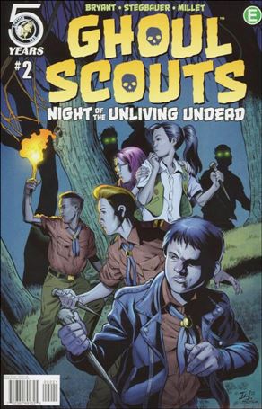 Ghoul Scouts issue 2-B Jamal Igle Cover
