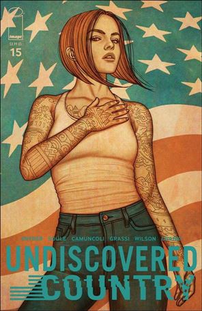 Undiscovered Country issue 15-B Jenny Frison Cover