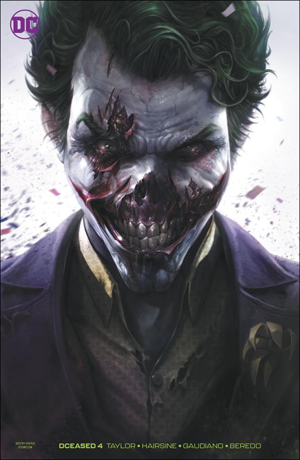 DCeased issue 4-B Francesco Mattina Cardstock Cover