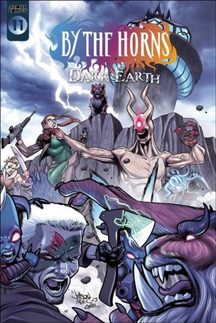 By the Horns: Dark Earth issue 11 Jason Muhr Cover