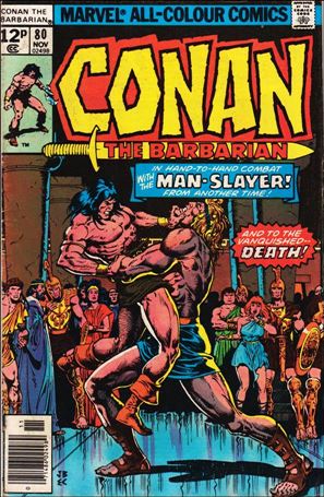 Conan the Barbarian (1970) issue 80-B UK Price Cover