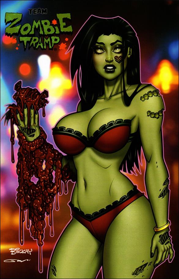 Sugar Pop X Zombie Tramp issue 1-U Bill McKay Zombie Tramp Cover