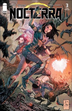 Nocterra issue 3-H Tony Daniel Cover (3rd Printing)