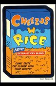 Simpsons Mania! (Base Set) card 51 Cheezus H Rice