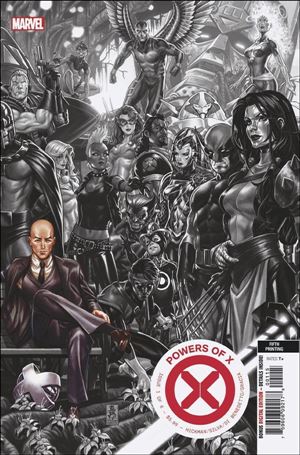 Powers of X issue 1-Q Mark Brooks Connecting Cover (5th Printing)
