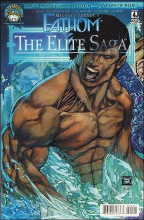 Michael Turner's Fathom: The Elite Saga issue 4-B Talent Caldwell Cover