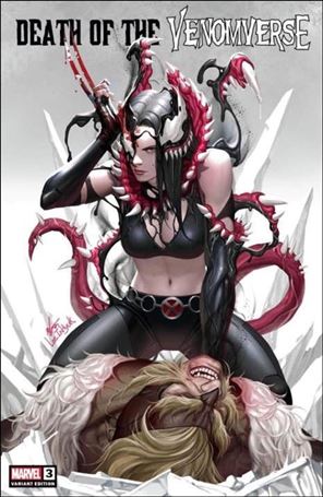 Death of the Venomverse issue 3-F InHyuk Lee Cover