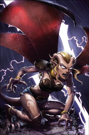 Gargoyles: Dark Ages issue 3-R Clayton Crain Virgin Cover