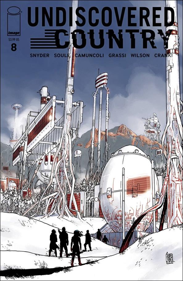 Undiscovered Country issue 8 Giuseppe Camuncoli Cover