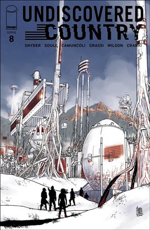 Undiscovered Country issue 8 Giuseppe Camuncoli Cover