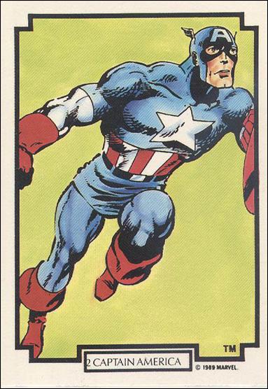 Best of Byrne (Base Set) card 2 Captain America