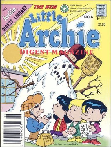 Little Archie Digest Magazine issue 6 Digest Sized