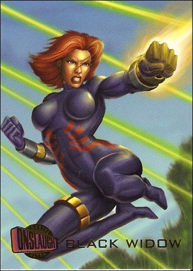 Marvel Ultra: Onslaught (Base Set) card 21 Black Widow