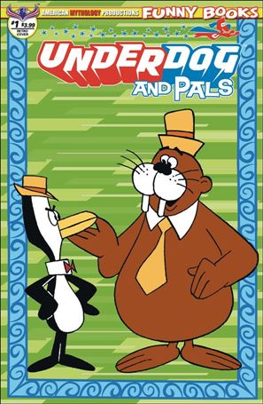 Underdog and Pals issue 1-C Retro Animation Cover 1/350