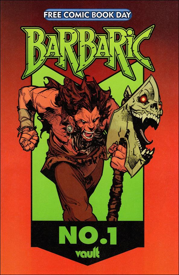 Barbaric issue 1-N Free Comic Book Day Cover