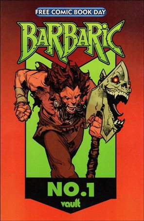 Barbaric issue 1-N Free Comic Book Day Cover
