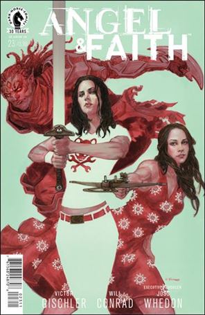 Angel & Faith Season 10 issue 23 Scott Fischer Cover