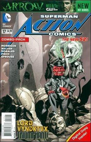 Action Comics (2011) issue 17-C Unbagged Rags Morales Cover Combo Pack