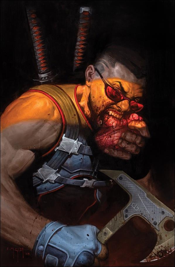 Blade: Red Band Edition  issue 1-I Erik M. Gist Virgin 1:100 Polybagged Cover