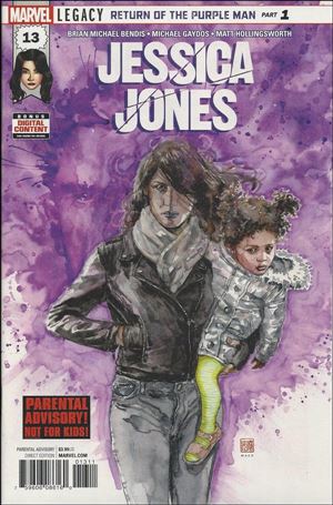 Jessica Jones (2016) issue 13 David Mack Cover