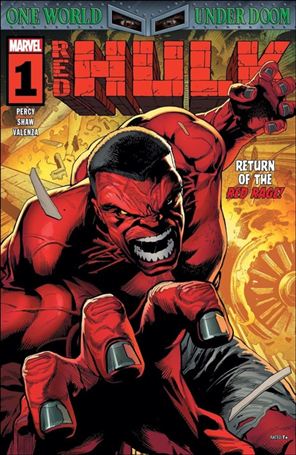 Red Hulk (2025) issue 1 Geoff Shaw Cover