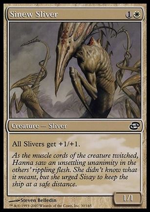 Magic the Gathering: Planar Chaos (Base Set) card 30 Sinew Sliver