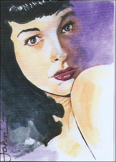 Bettie Page Private Collection Box 2 (Base Set) card 73