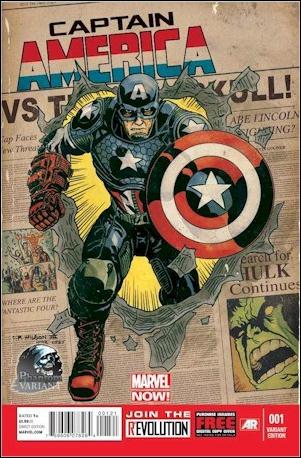 Captain America (2013) issue 1-G Charles Paul Wilson III Phantom Cover 1/3000