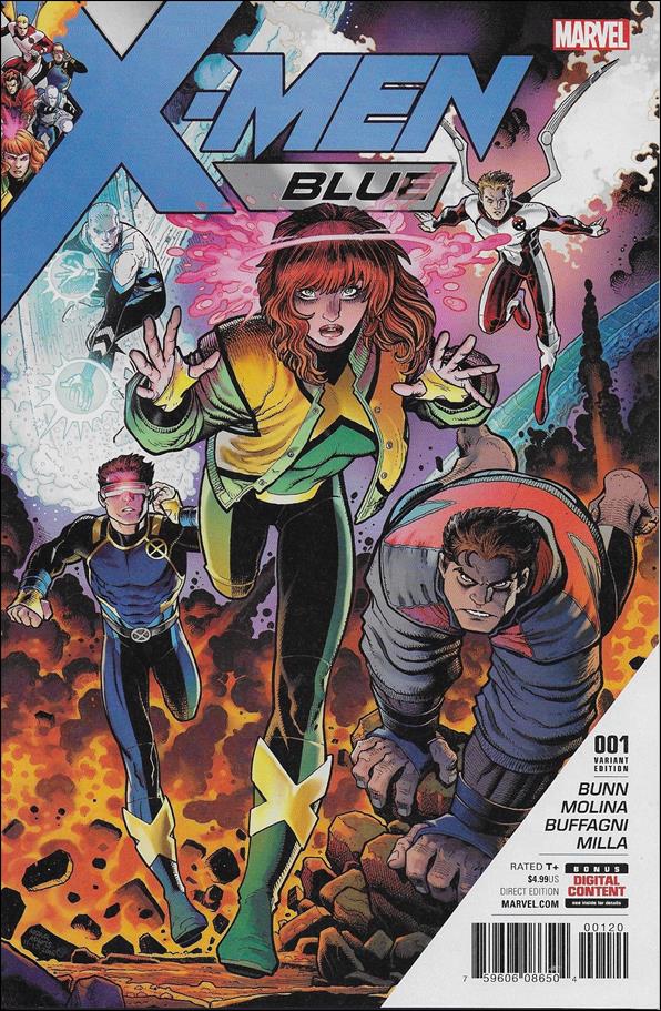 X-Men: Blue issue 1-O Walmart 3-Pack Cover